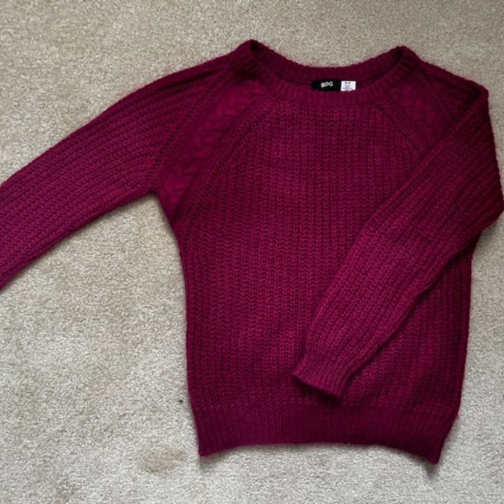 Urban Outfitters BDG Pink Knit Sweater
